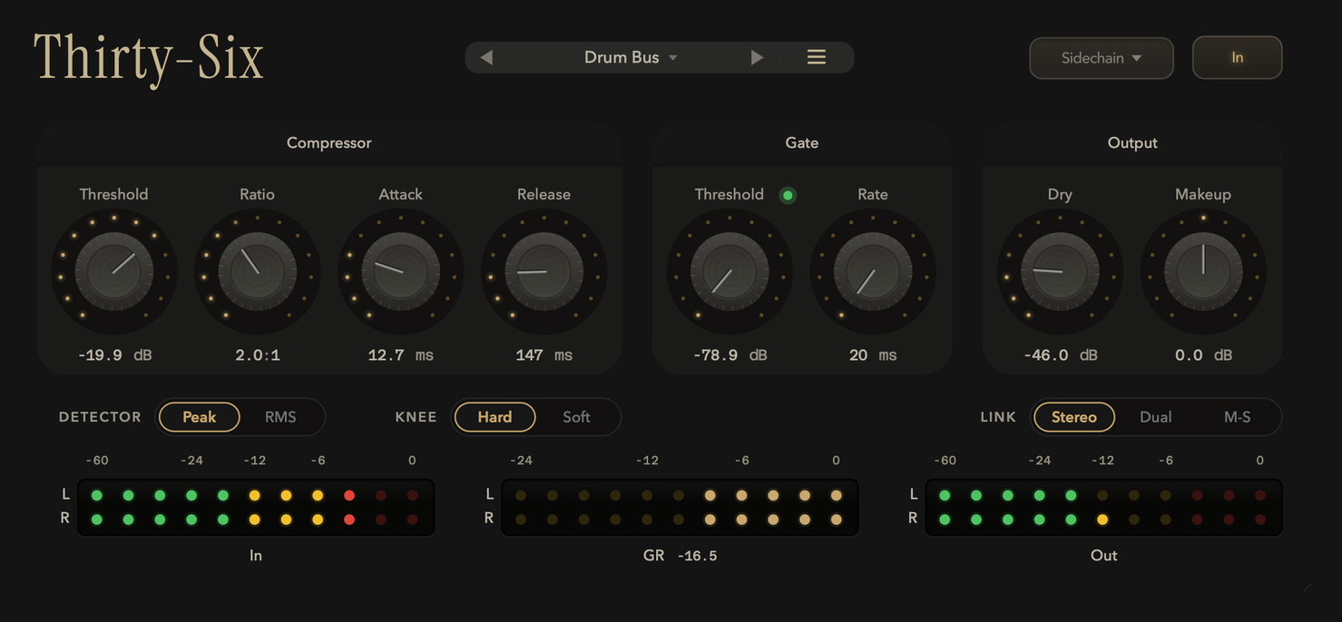 Thirty-Six compressor interface